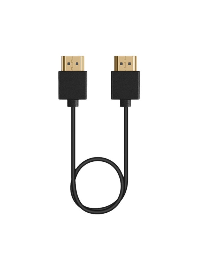 HDMI Male to Male Cable HL HD03 4K 60Hz HDMI 2.0 High Speed Short Cable 400mm for Hollyland Mars 4K Mars 400S Pro Mars 300 Pro Mars 400S Pro II Wireless Video Transmitter